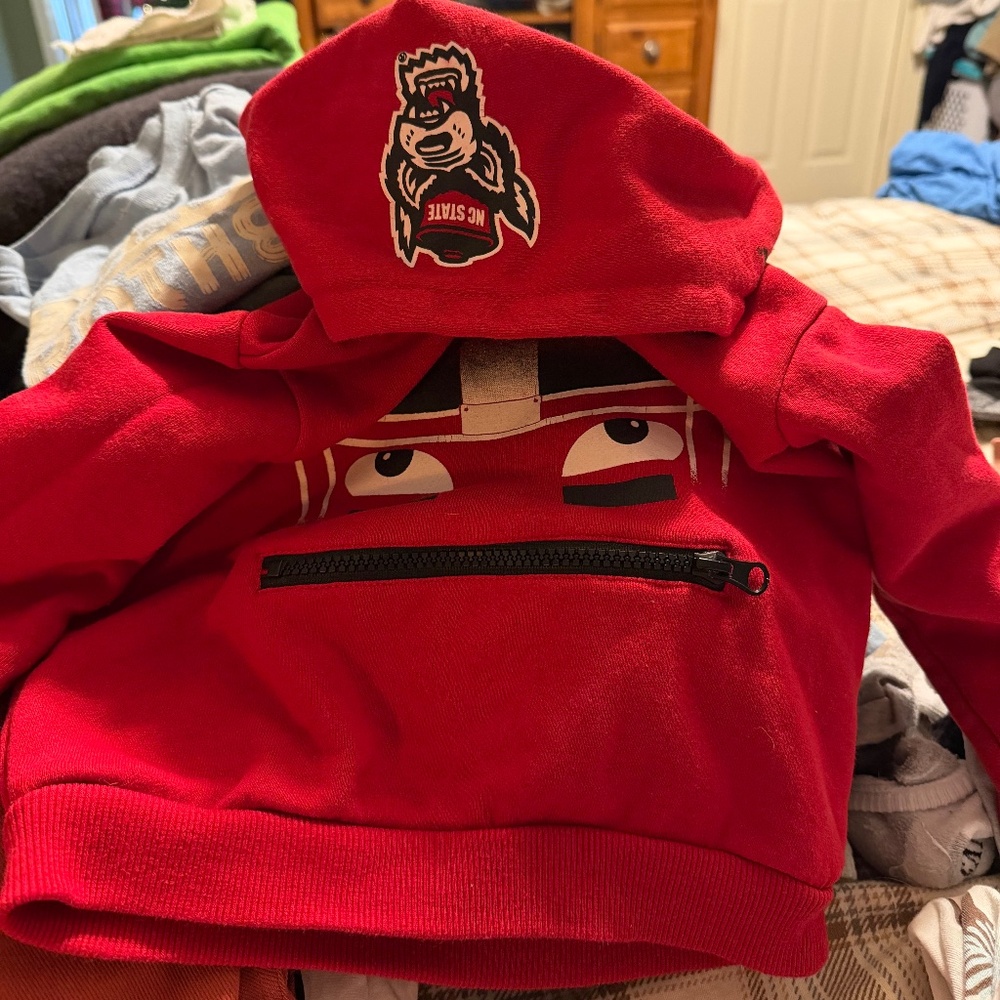 NC State toddler hoodie 3T